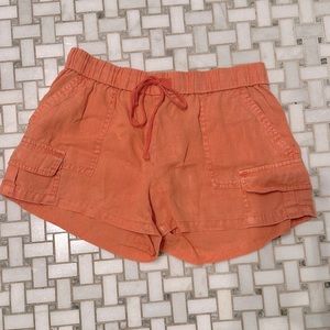 EUC Joie Linen Cargo Shorts Size S